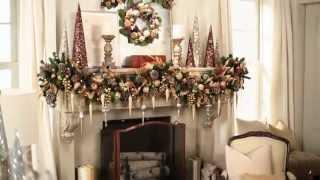 How to Decorate a Mantel for Christmas