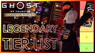 Legendary TIER LIST (Updated) Ghost of Tsushima Legends Director's Cut