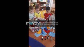 Занятие по конструированию в средней группе.