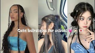 Cute Hairstyles for School   