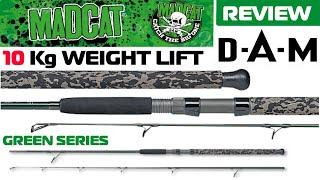 DAM MADCAT GREEN SERIES | CARBON SPINNING ROD REVIEW | EXTREME TOUGH & LIGHT | RAPTOR FISHING TACKLE