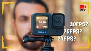 GoPro best FPS settings and Cinematic Shutter Speed