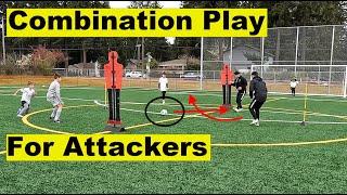 How We Coached Attacking Combination Play | Full Training Session in USA | Joner Football