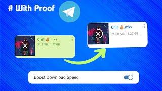 How to Increase Telegram Download Speed | Fast Download  | Tamil |