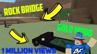 SECRET Rock Bridge To Gold Wood! Roblox Lumber Tycoon 2