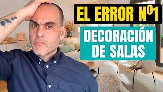  ESTE ES EL ERROR Nº1 EN LA DECORACIÓN DE SALAS PEQUEÑAS