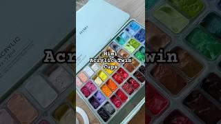 Satisfied unboxing new Acrylic Twin Cups from Himi Art #art #acrylic