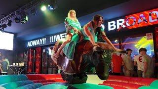 Two friends  best mechanical bull riding riders September 29th2024