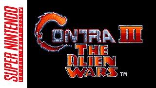 [SNES] Contra III: The Alien Wars (1992) Longplay (2 Players)