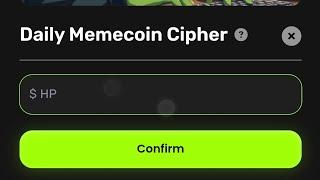 Memes Lab Bot Cipher 31 December | Daily Memecoin Cipher Today Code 31 December