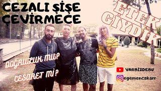 CEZALI ŞİŞE ÇEVİRMECE CHALLANGE !!! DOĞRULUK MU ? CESARET Mİ ?