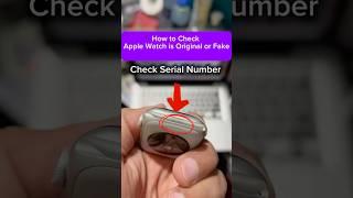 [ Series 7 ]How to Check Apple Watch is Original or Fake #series7 #applewatch #original #appleuser