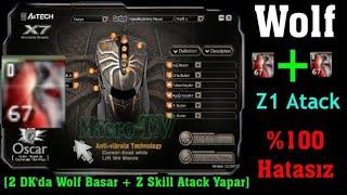 Wolf + Z1 Atack Macro Ayarları A4tech x7 [%100 Hatasız] MacroTV