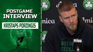 Drew Peterson Impressed Kristaps Porzingis | Celtics vs Cavs