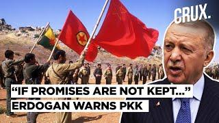 “Iron Fist Ready…” Erdogan Warns as PKK Declares Ceasefire Ending 4 Decades of Conflict With Turkey