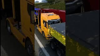 Road Wars - Euro Truck Simulator 2 #ETS2Shorts #Shorts #ets2 #ets2mp #ETS2_Shorts