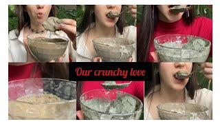 chalk bowl clay water / edit vedio/our crunchy love