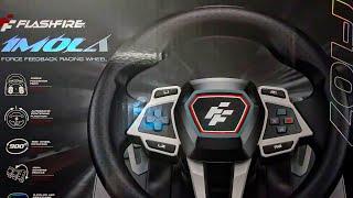 Руль FlashFire IMOLA RACING WHEEL BLUETOOTH ! 2023 за 629 Рулей! Распаковка и обзор!