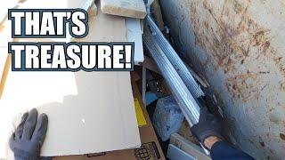 Dumpster Diving Street Scrapping - Always a Treasure Hunt!