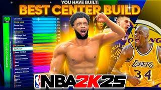 BEST GAME BREAKING CENTER BUILD in NBA 2K25! This BIG DIESEL BUILD is a DEMIGOD! Best Build 2K25!