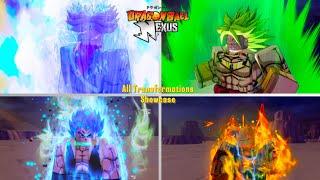 Dragon Ball Nexus All transformations showcase