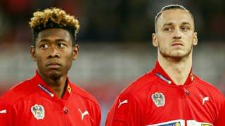 David Alaba, Arnautovic visits Super Eagles in Austria