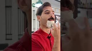 WATCH FULL VIDEO ‍️ #traditionalshaving #barbershop #asmr #asmrshaving #shave #barber