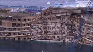 The raising of the Costa Concordia