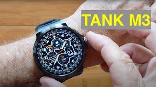 ROGBID TANK M3 BT Calling IP68 Waterproof AMOLED Scrn MIL-STD-810H Rugged Smartwatch: Unbox&1st Look