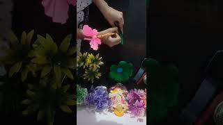 craft paper in flowers and beautiful #short#youtube