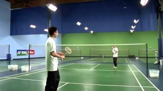 How to Hit an Overhead Drop Shot in Badminton : Badminton