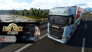 Euro Truck Simulator 2: Scania S BEV | PC Gameplay (No Commentary)