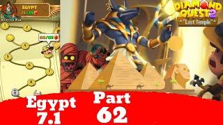 Diamond Quest 2 The Lost Temple Egypt Stage 7.1 Gameplay Walkthrough Part 62