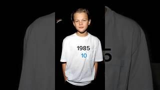 Leonardo DiCaprio Evolution & Age | 1985 to 2025 ---#shorts #evolution #LeonardoDiCaprio