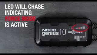 NOCO Genius10 Portable Automatic Battery Charger/Maintainer  12/24 Volt 15 Amp Model# G15000