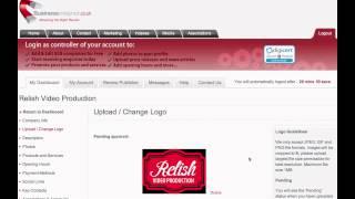 How To Upload And Change Your Logo in the Businessmagnet Manage Account Section