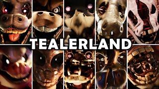 TealerLand - All Jumpscares & Voice Lines