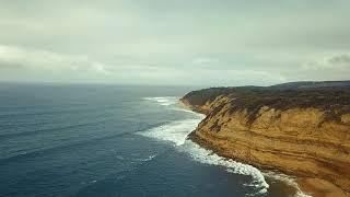 Great Ocean Road from drone