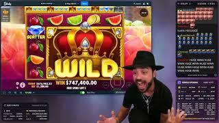 ROSHTEIN BIG WIN JUICY FRUIT ALMOST FULL SCREEN WILD