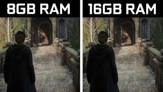 Hogwarts Legacy - 8GB RAM vs 16GB RAM