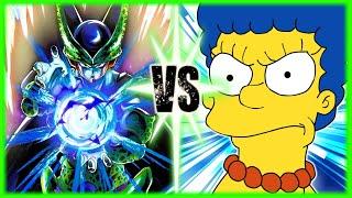 Perfect Cell Vs Marge Simpson