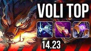 VOLIBEAR vs DARIUS (TOP) | EUNE Master | 14.23