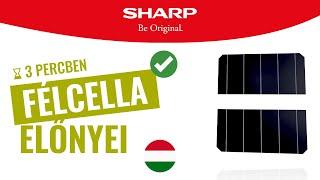 SHARP FÉLCELLÁS NAPELEM PANELEK | HU