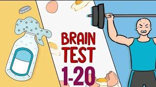 Brain test: Хитрые Головоломки уровень 1-20