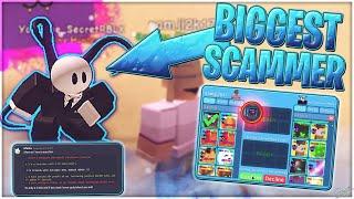 Biggest Scammer In Bubble Gum Simulator tries to scam me! *ETERNAL ROBOT* [Roblox]