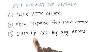 HTTP Request for Weather Data - Developing Android Apps