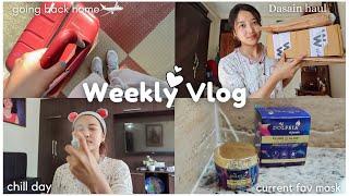 Weekly Vlog/An unplanned Photoshoot, going back to home , chill days at home.