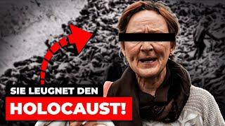 Sie leugnet den Holocaust!