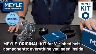 MEYLE-ORIGINAL-KIT for V-ribbed belt components: everything you need inside