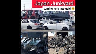 JAPAN JUNKYARD || AUTO PARTS SCRAP YARD || WHERE JUNK TURNS TO GOLD || JDM JUNKYARD